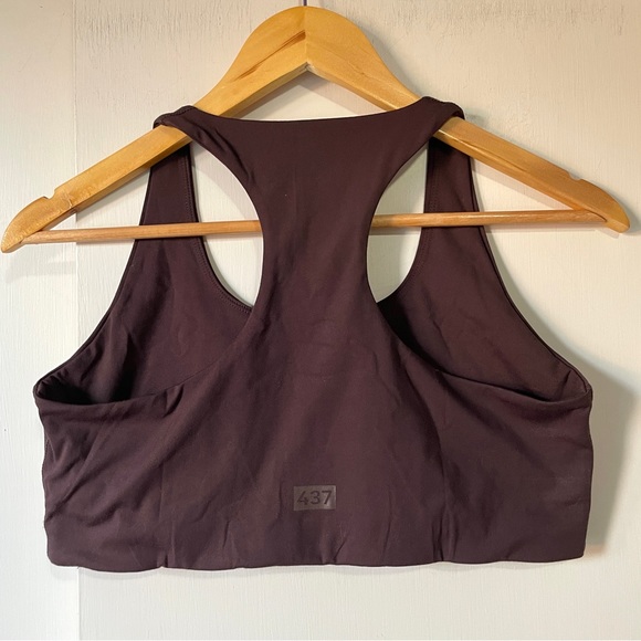 437 The Essentials Sports Bra in Espresso Large - Picture 5 of 7
